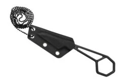 Kansept Hex G0001A4 Black Coating 14C28N, Neck Knife, Ostap Hel Design -Knives Store KSG0001A4 04 kansept