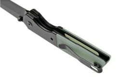 Kansept Warrior T1005T4 Black Tanto, Jade G10 Pocket Knife, Kim Ning Design -Knives Store KST1005T4 05 kansept