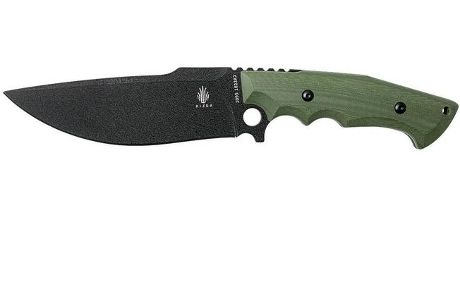 Kizer Salient 1023A2 Green G10 E613 Fixed Knife 1 Kizer Salient 1023A2 Green G10 E613 Fixed Knife