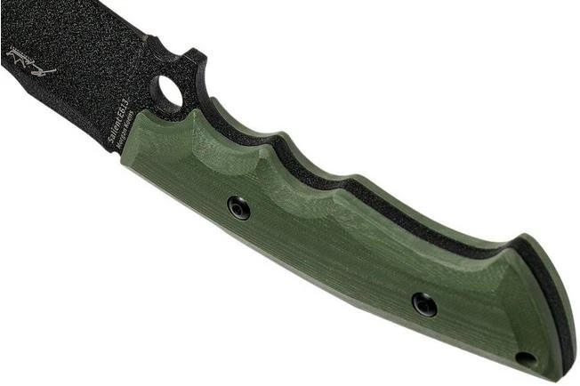 Kizer Salient 1023A2 Green G10 E613 Fixed Knife 4 Kizer Salient 1023A2 Green G10 E613 Fixed Knife - Image 4