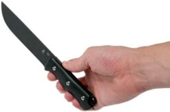 Kizer Bush 1034A1 Black G10 Survival Knife, Justin Gingrich Design -Knives Store KZ1034A1 06 kizer