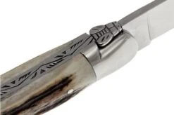 Forge De Laguiole 11cm Deer Horn 1211INCFBRI -Knives Store LA1211INCFBRI 04 forge de laguiole la1211incfbri 04