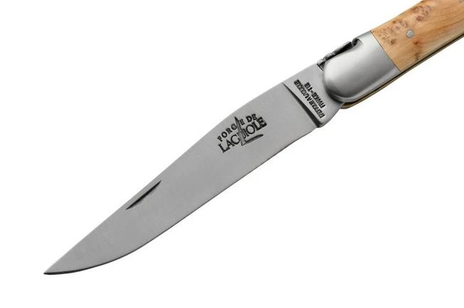 Forge De Laguiole Boraldes Edition 1212EINGE Satin Bolsters Juniper Wood, Pocket Knife 3 Forge De Laguiole Boraldes Edition 1212EINGE Satin Bolsters Juniper Wood, Pocket Knife - Image 3