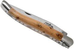 Forge De Laguiole 12 Cm 1212EINGE Juniper Wood Laguiole Knife -Knives Store LA1212EINGE 04 forge de laguiole