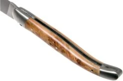 Forge De Laguiole 12 Cm 1212EINGE Juniper Wood Laguiole Knife -Knives Store LA1212EINGE 05 forge de laguiole