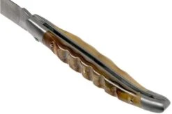Forge De Laguiole 12 Cm 1212INBESAT Ram's Horn Laguiole Knife 12 Forge De Laguiole 12 Cm 1212INBESAT Ram's Horn Laguiole Knife -Knives Store LA1212INBESAT 05 forge de laguiole