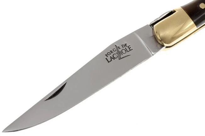 Forge De Laguiole Keychain Pocket Knife, Black Horn 2 Forge De Laguiole Keychain Pocket Knife, Black Horn - Image 2