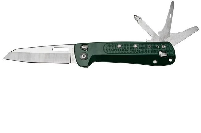 Leatherman Free K2 Evergreen FREE-K2-EG Pocket Knife 1 Leatherman Free K2 Evergreen FREE-K2-EG Pocket Knife