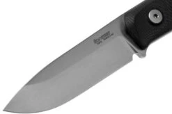 LionSteel B41 Black G10 B41-BK Bushcraft Knife -Knives Store LI B41 BK 03 lionsteel