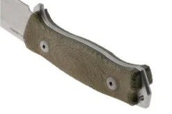 LionSteel M5 Sleipner, Green Canvas Micarta Survival Knife -Knives Store LI M5 CVG 04 lionsteel