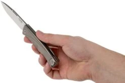 LionSteel Thrill Grey Titanium Integral Slipjoint Pocket Knife -Knives Store LI TL GY 09 lionsteel