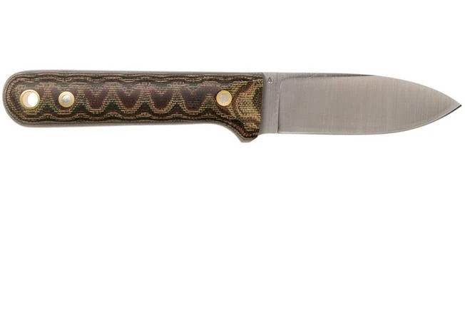 LT Wright Next Gen, A2, Matte Python Micarta, Leather Sheath, Bushcraft Knife 2 LT Wright Next Gen, A2, Matte Python Micarta, Leather Sheath, Bushcraft Knife - Image 2