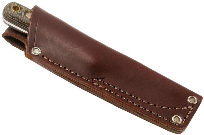 LT Wright Next Gen, A2, Matte Python Micarta, Leather Sheath, Bushcraft Knife 6 LT Wright Next Gen, A2, Matte Python Micarta, Leather Sheath, Bushcraft Knife - Image 6