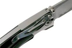 Mcusta MC-142G Ripple, SPG2 Black Pakka Wood Pocket Knife -Knives Store MC 0142G 06 mcusta