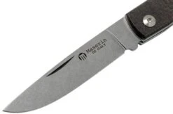 Maserin Scout Grey Micarta Pocket Knife, 163-MG -Knives Store ME 163 MG 03 maserin v201909