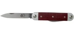 Maserin 60° Knife Sessantesimo 195/MCR Red Micarta Pocket Knife -Knives Store ME 195 MCR 03 maserin