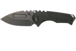 Medford Praetorian Genesis G S35VN, PVD Droppoint Blade, Black G10 Handle, PVD Hardware Pocket Knife