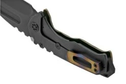 Medford Praetorian T S35VN, PVD Tanto, Faced/Flm Bronze, Tiger Stripes, PVD Hardware Pocket Knife 12 Medford Praetorian T S35VN, PVD Tanto, Faced/Flm Bronze, Tiger Stripes, PVD Hardware Pocket Knife -Knives Store MF 21 PTT 04 04 medford