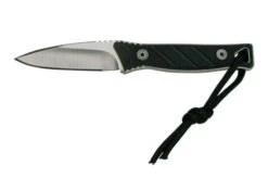 Medford Medford Necromancer S35VN, Tumbled Blade, Black G10 Handle, Neck Knife
