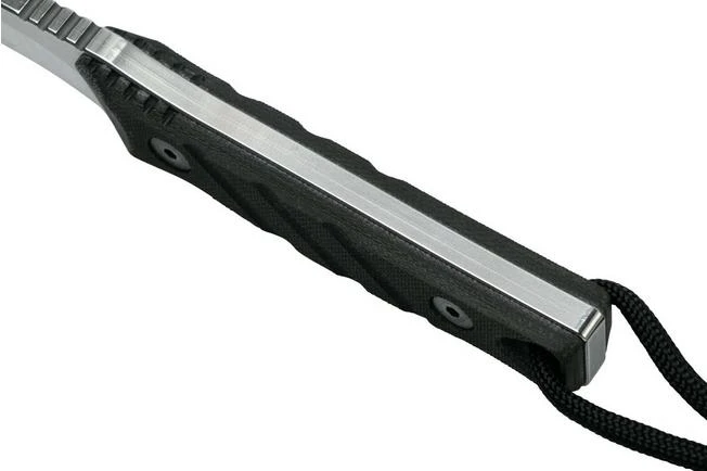 Medford Medford Necromancer S35VN, Tumbled Blade, Black G10 Handle, Neck Knife 5 Medford Medford Necromancer S35VN, Tumbled Blade, Black G10 Handle, Neck Knife - Image 5