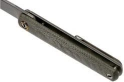 MKM Flame Drop FL01-GCT Green Canvas Micarta Pocket Knife, Michael Zieba Design 14 MKM Flame Drop FL01-GCT Green Canvas Micarta Pocket Knife, Michael Zieba Design -Knives Store MMK FL01 GCT 07 mkm knives