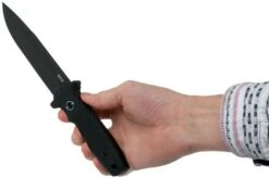 MKM Jouf FX02-C Black G10, Cerakote Black Fixed Knife, Bob Terzuola Design -Knives Store MMK FX02 C 06 mkm knives