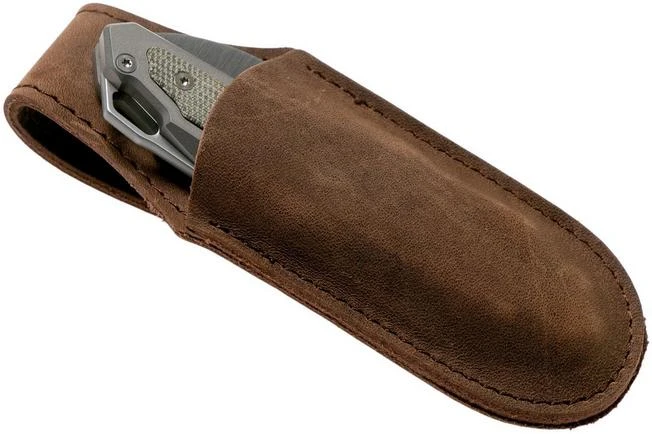 MKM Root RT-GCT Titanium Green Canvas Micarta Pocket Knife, Jens Anso Design 8 MKM Root RT-GCT Titanium Green Canvas Micarta Pocket Knife, Jens Anso Design - Image 8