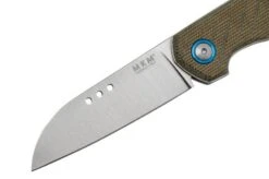 MKM Root RT-GC Satin Green Canvas Micarta Pocket Knife, Jens Anso Design 9 MKM Root RT-GC Satin Green Canvas Micarta Pocket Knife, Jens Anso Design -Knives Store MMK RT GC 03 mkm