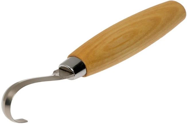Morakniv Hook Knife 164 Spoon Knife, Right-handed, With Sheath 2 Morakniv Hook Knife 164 Spoon Knife, Right-handed, With Sheath - Image 2