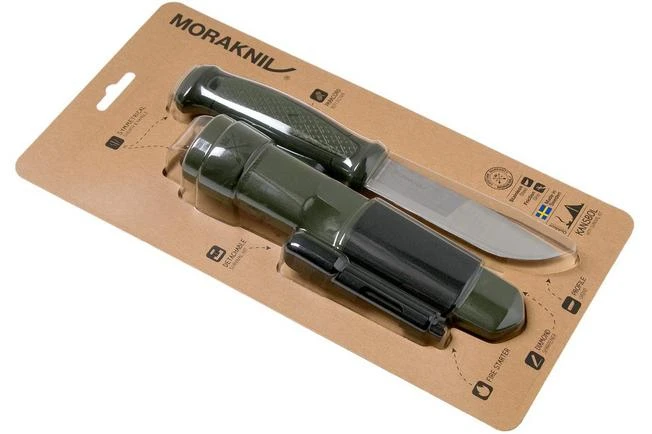 Morakniv Mora Kansbol Green 13912 Bushcraft Knife With Sheath And Survival Kit 9 Morakniv Mora Kansbol Green 13912 Bushcraft Knife With Sheath And Survival Kit - Image 9