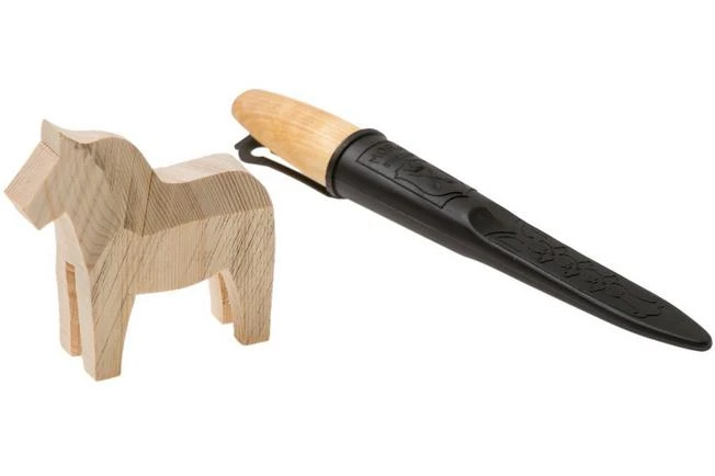 Morakniv Woodcarving Kit Dalahorse 120 Carbon 14041 Wood Carving Kit Carbon Steel 2 Morakniv Woodcarving Kit Dalahorse 120 Carbon 14041 Wood Carving Kit Carbon Steel - Image 2