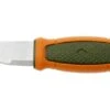 Morakniv Mora Eldris Hunting 14237 Green Orange, Neck Knife For Hunting, Includes Sheath And Belt Loop