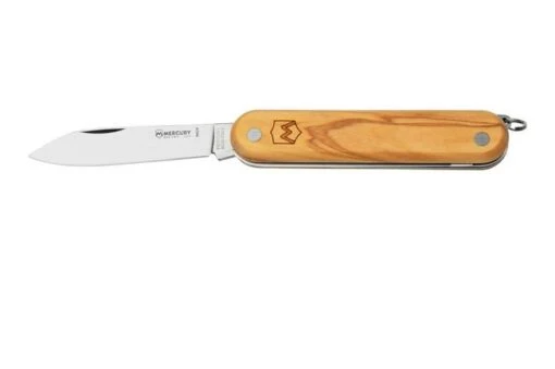 Mercury Multi-Tool Knife 913-2SLC Olive Wood, 2 Functions, Pocket Knife
