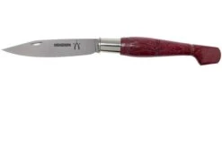 Nontron No. 25 Turning Ferrule, Amarante, Clog Shape NN25AMA Pocket Knife