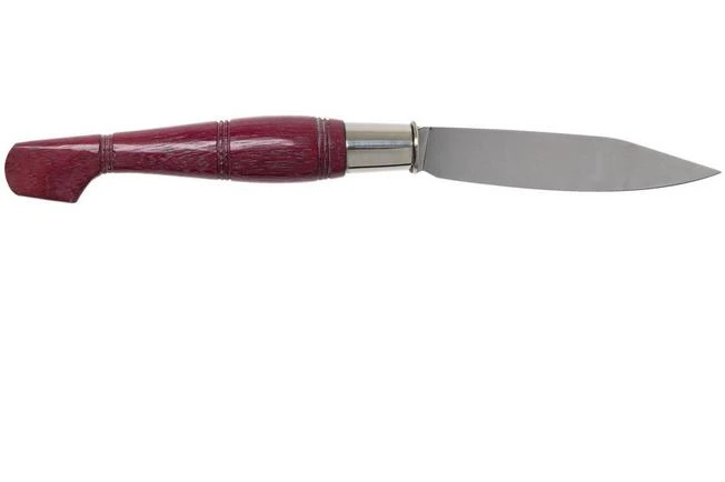 Nontron No. 25 Turning Ferrule, Amarante, Clog Shape NN25AMA Pocket Knife 2 Nontron No. 25 Turning Ferrule, Amarante, Clog Shape NN25AMA Pocket Knife - Image 2