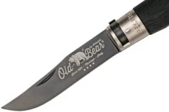 Old Bear Classical Total Black L 9303-21-MNK Pocket Knife -Knives Store OB9303 21 MNK 03 oldbear