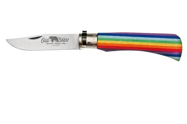 Old Bear Classical Rainbow M, 9307-19-MAK Pocket Knife 1 Old Bear Classical Rainbow M, 9307-19-MAK Pocket Knife