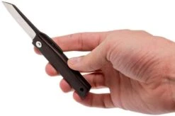 Ohta FK5 Higonokami-pocket Knife, Ebony -Knives Store OHTA OFF FK5 E 07 ohta higonokami ohta off fk5 e 07