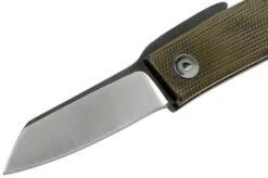 Ohta FK5 Higonokami-pocket Knife, Green Canvas Micarta -Knives Store OHTA OFF FK5 M G 03 ohta knives