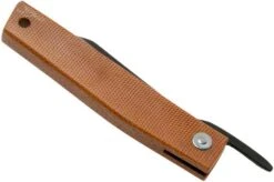 Ohta FK7 Higonokami-pocket Knife, Natural Canvas Micarta -Knives Store OHTA OFF FK7 M N 04 ohta knives