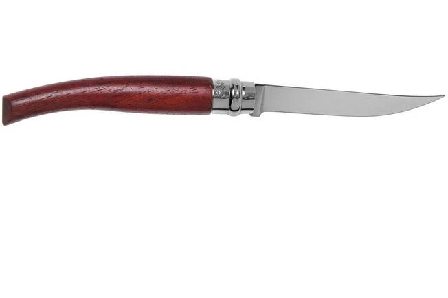 Opinel Pocket Knife No. 10 Slim Line, Stainless Steel, Padouk 2 Opinel Pocket Knife No. 10 Slim Line, Stainless Steel, Padouk - Image 2