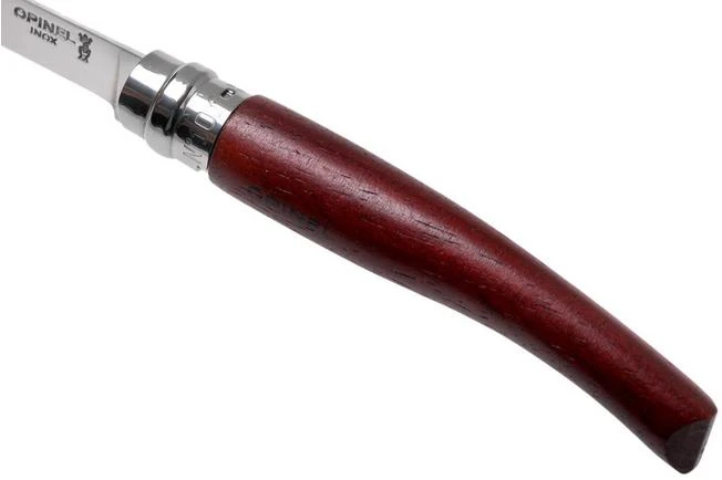 Opinel Pocket Knife No. 10 Slim Line, Stainless Steel, Padouk 6 Opinel Pocket Knife No. 10 Slim Line, Stainless Steel, Padouk - Image 6