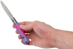 Opinel Outdoor No. 07 Junior Pocket Knife, Purple/Parma -Knives Store OP002152 07 opinel