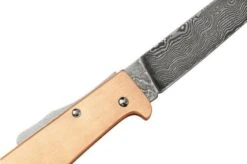 Otter Mercator 10-626 RG D Large Copper Damask Leather Strap, Pocket Knife -Knives Store OR10 626RGD 05 otter