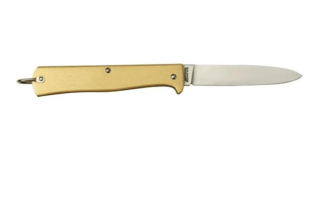Otter Mercator 10-701 RG R Small Brass Stainless, Pocket Knife 2 Otter Mercator 10-701 RG R Small Brass Stainless, Pocket Knife - Image 2