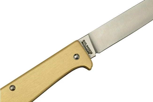 Otter Mercator 10-701 RG R Small Brass Stainless, Pocket Knife 5 Otter Mercator 10-701 RG R Small Brass Stainless, Pocket Knife - Image 5