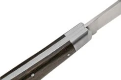 Otter Anchor Knife 172 R.m.L Large Stainless, Smoked Oak, Stainless Anchor, Pocket Knife -Knives Store OR172RML 06 otter