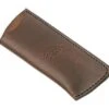 Otter Leather Case LE 04 DB, Dark Brown, Size: 12.5 X 4.5 X 1.8 Cm, Sheath