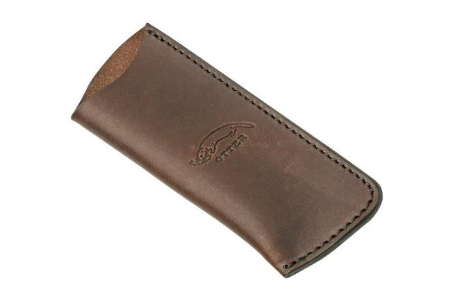 Otter Leather Case LE 04 DB, Dark Brown, Size: 12.5 X 4.5 X 1.8 Cm, Sheath 1 Otter Leather Case LE 04 DB, Dark Brown, Size: 12.5 X 4.5 X 1.8 Cm, Sheath