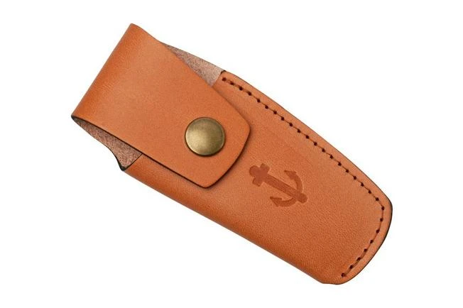 Otter Anchor Knife SET 173 Large Stainless, Grenadilla, Brass Anchor, Leather Strap, Pocket Knife 7 Otter Anchor Knife SET 173 Large Stainless, Grenadilla, Brass Anchor, Leather Strap, Pocket Knife - Image 7